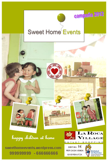 Campaña Sweet Home Events 2012
